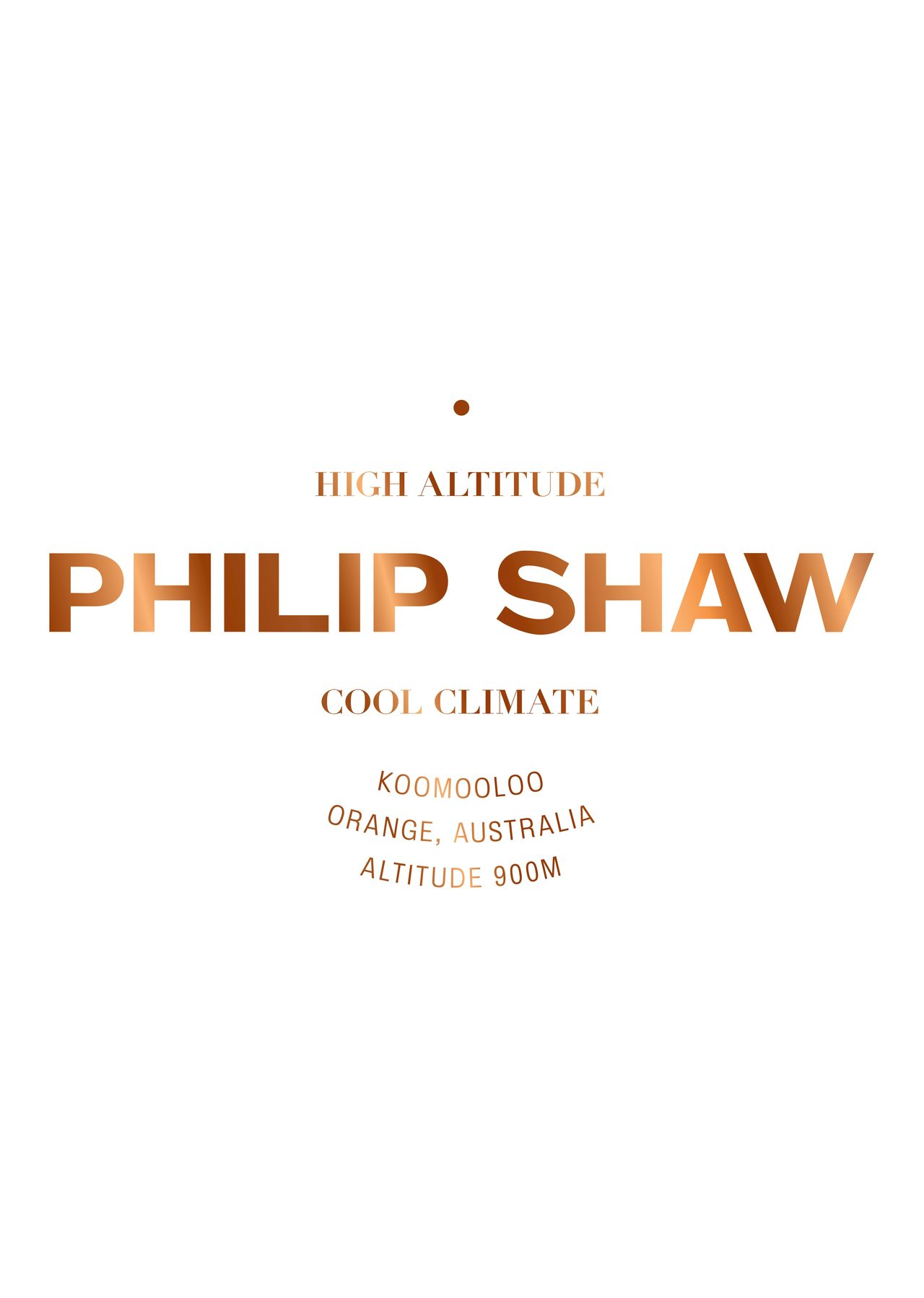 Philip Shaw Wines