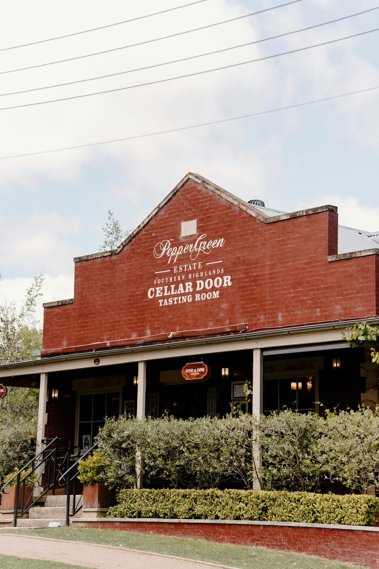 PepperGreen Estate Cellar Door Building