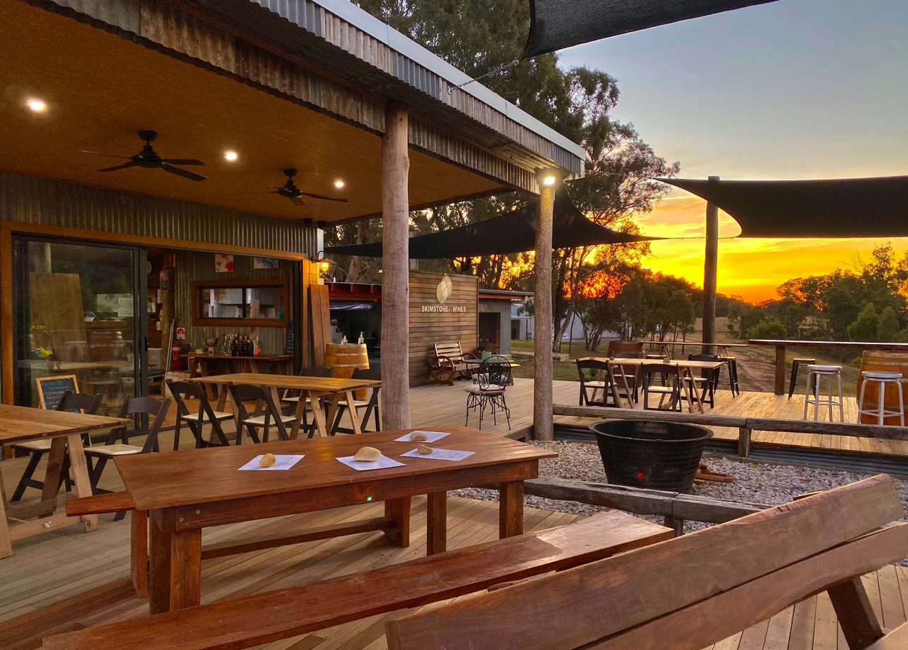 cellar door Sunset