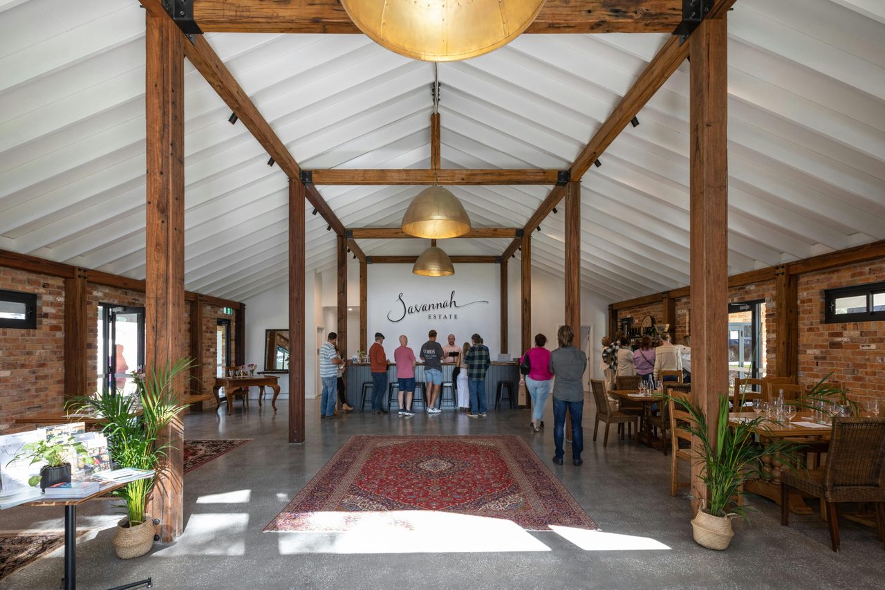 inside cellar door