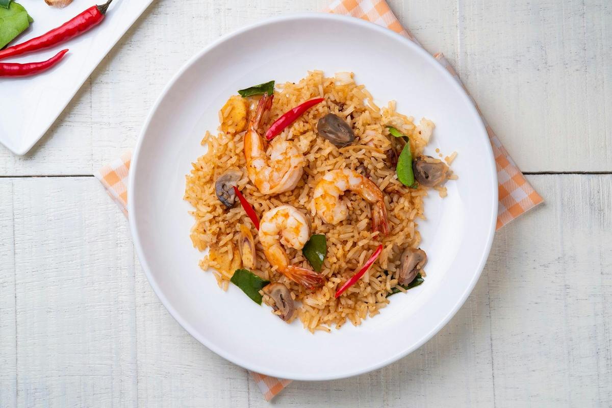 Prawn stir fry