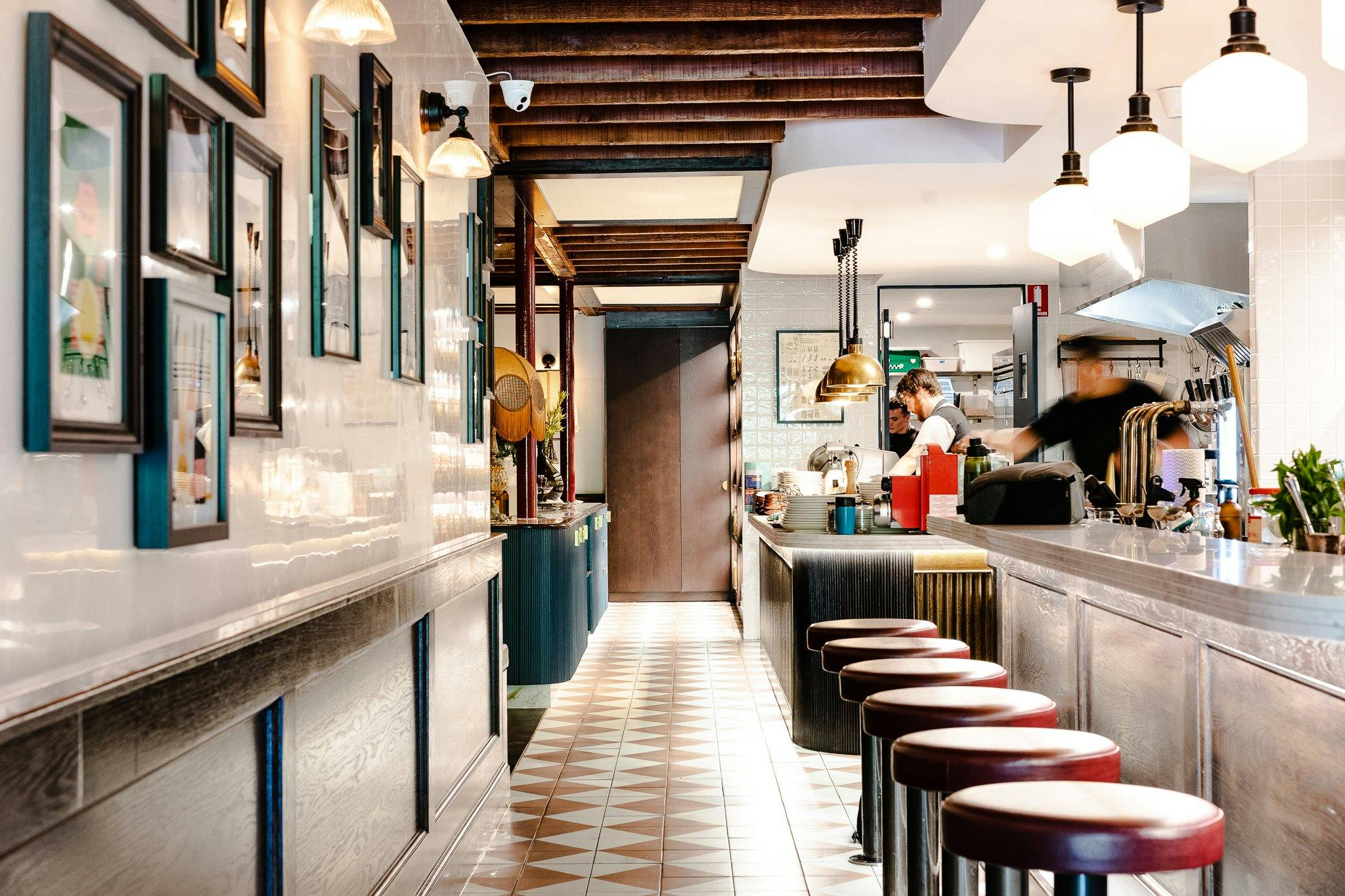 Take a seat at the bar