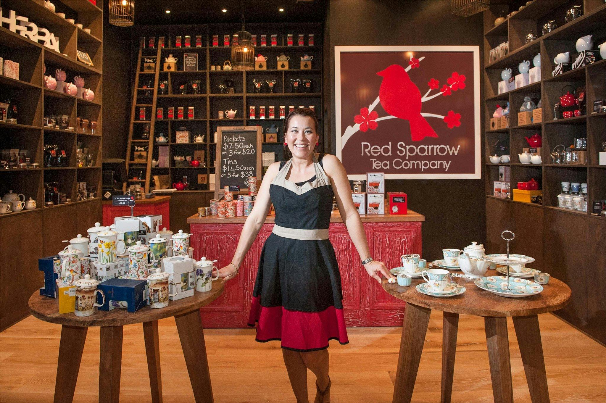 red sparrow tea company