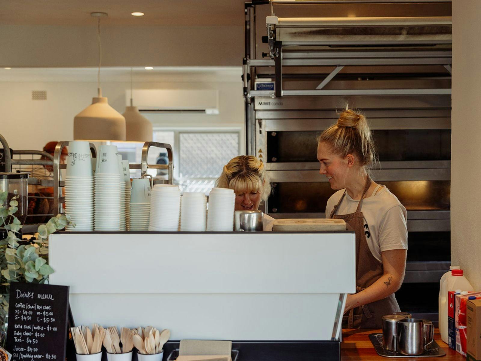 Coffee at Slow Dough