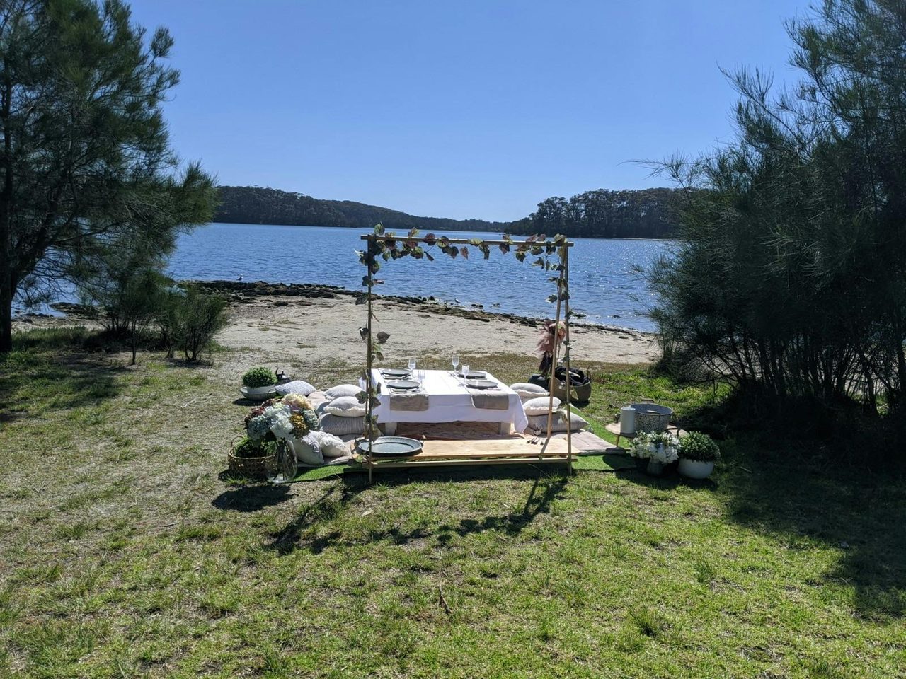 Evans Point location for pop up picnic