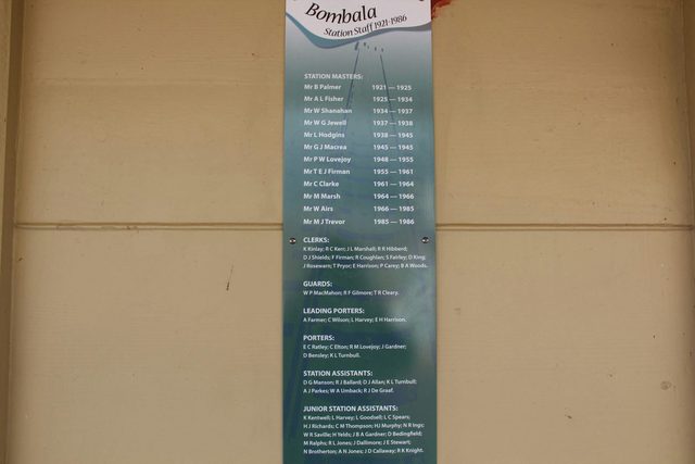 Bombala Historic Railway