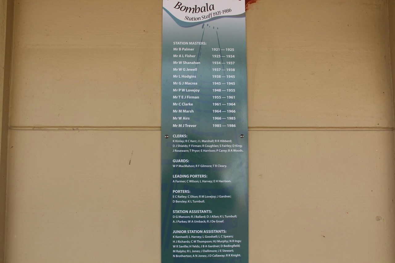 Station Masters list