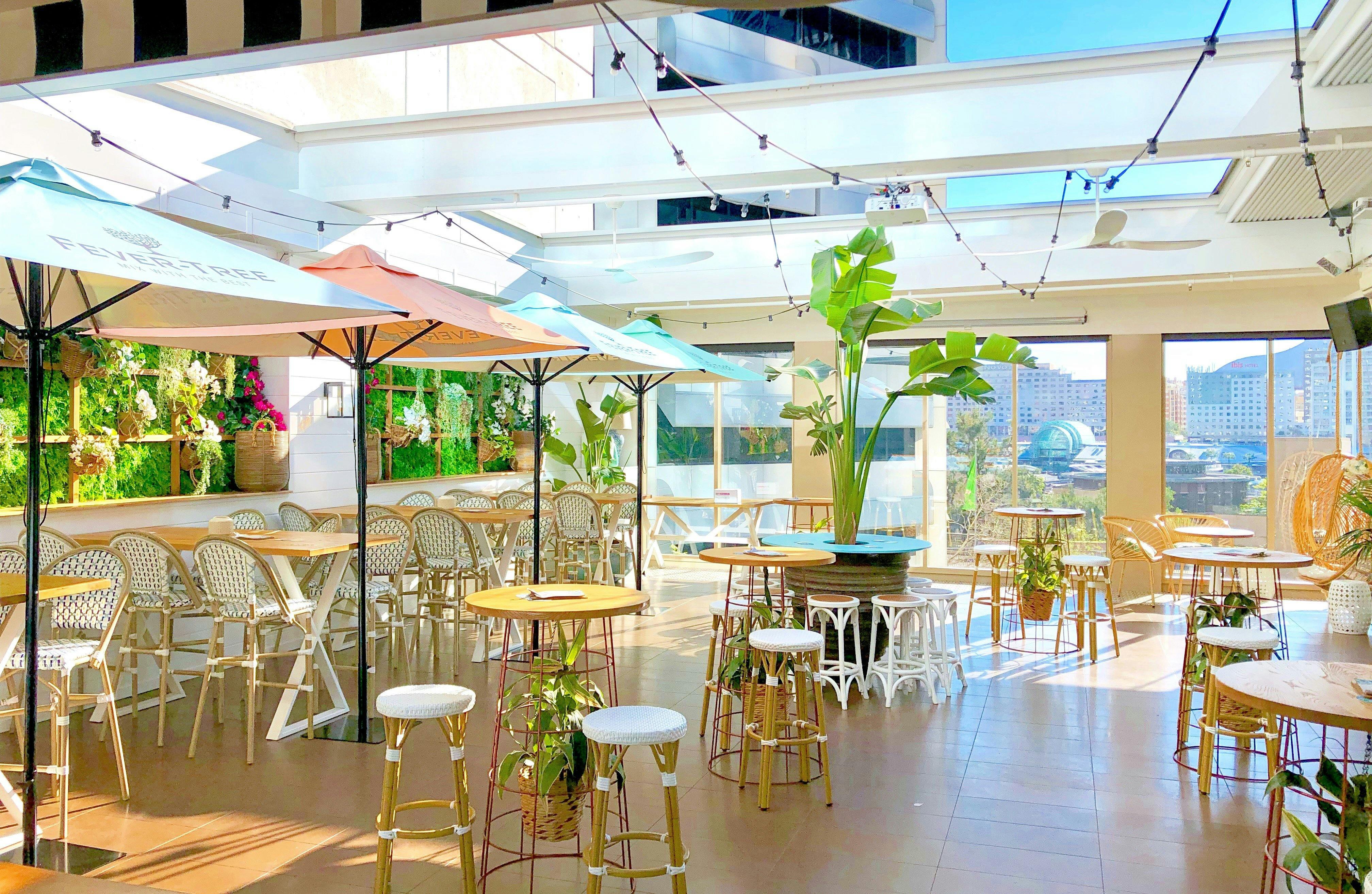 The Rooftop bar at Shelbourne Hotel