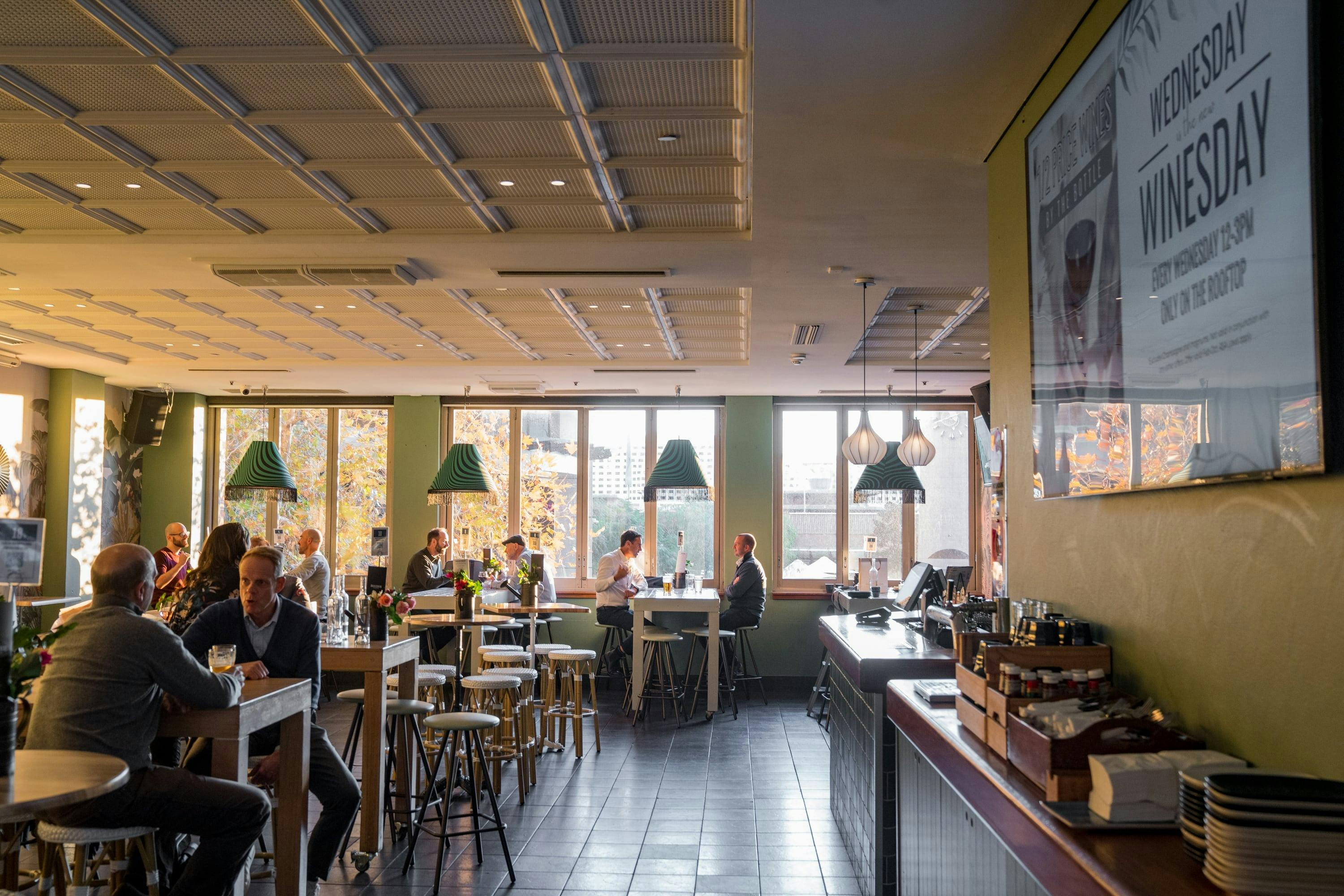 Market St Garden Bar - Inside