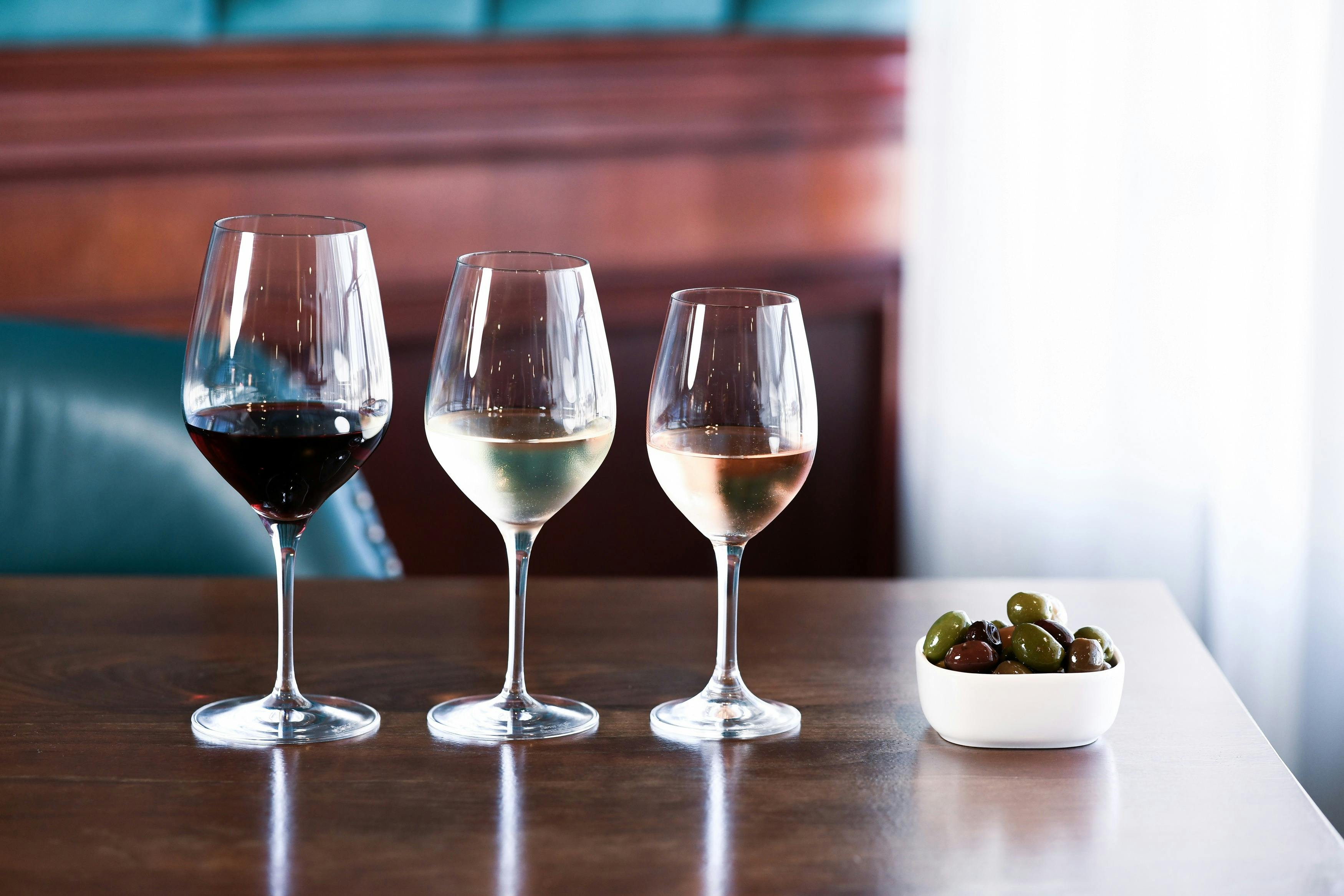 3 Glass rated wine list