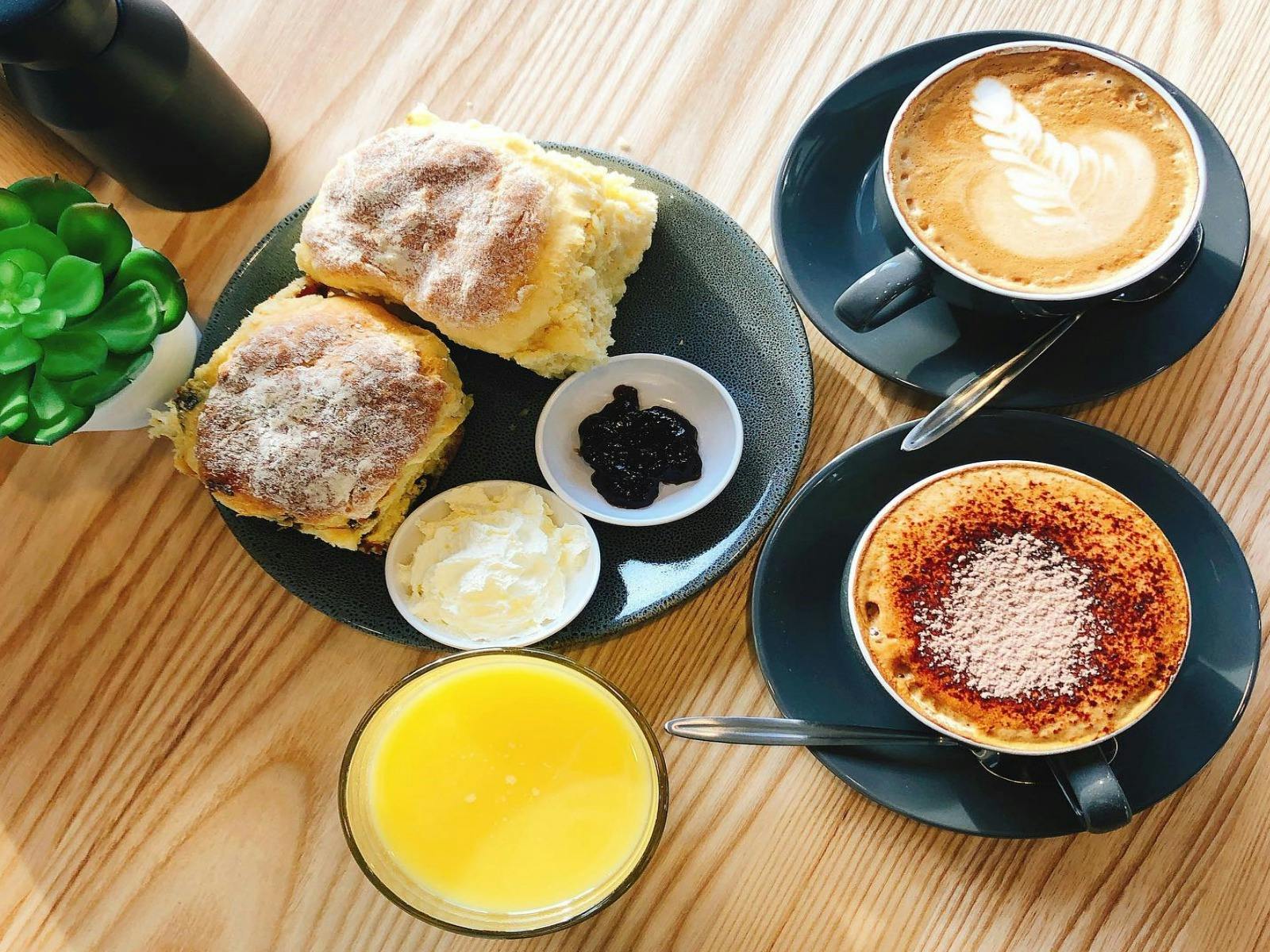 Coffee Dock morning tea