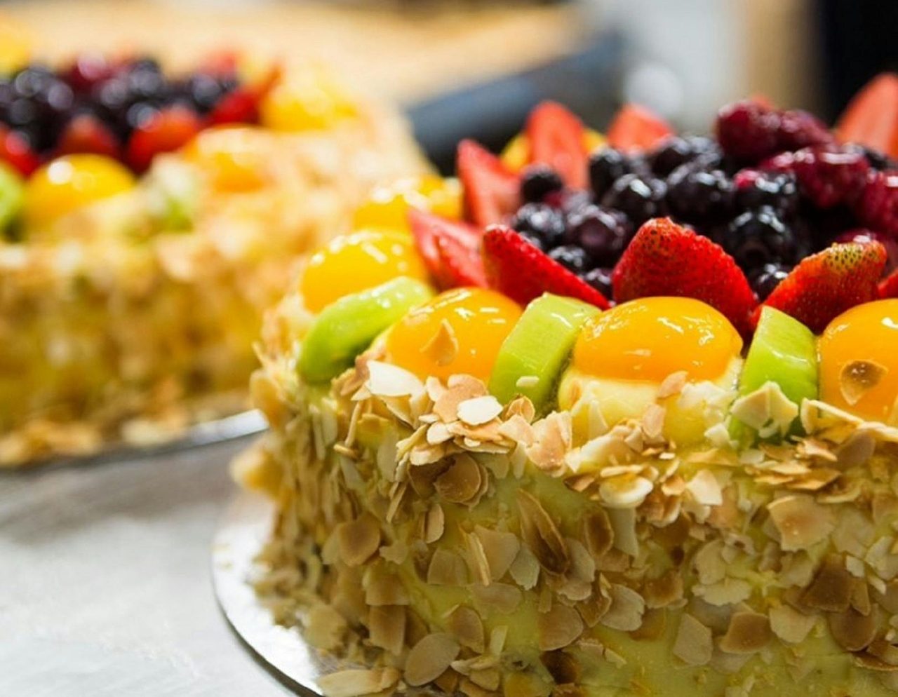 Fruit Flan from Sergio's Cake Shop