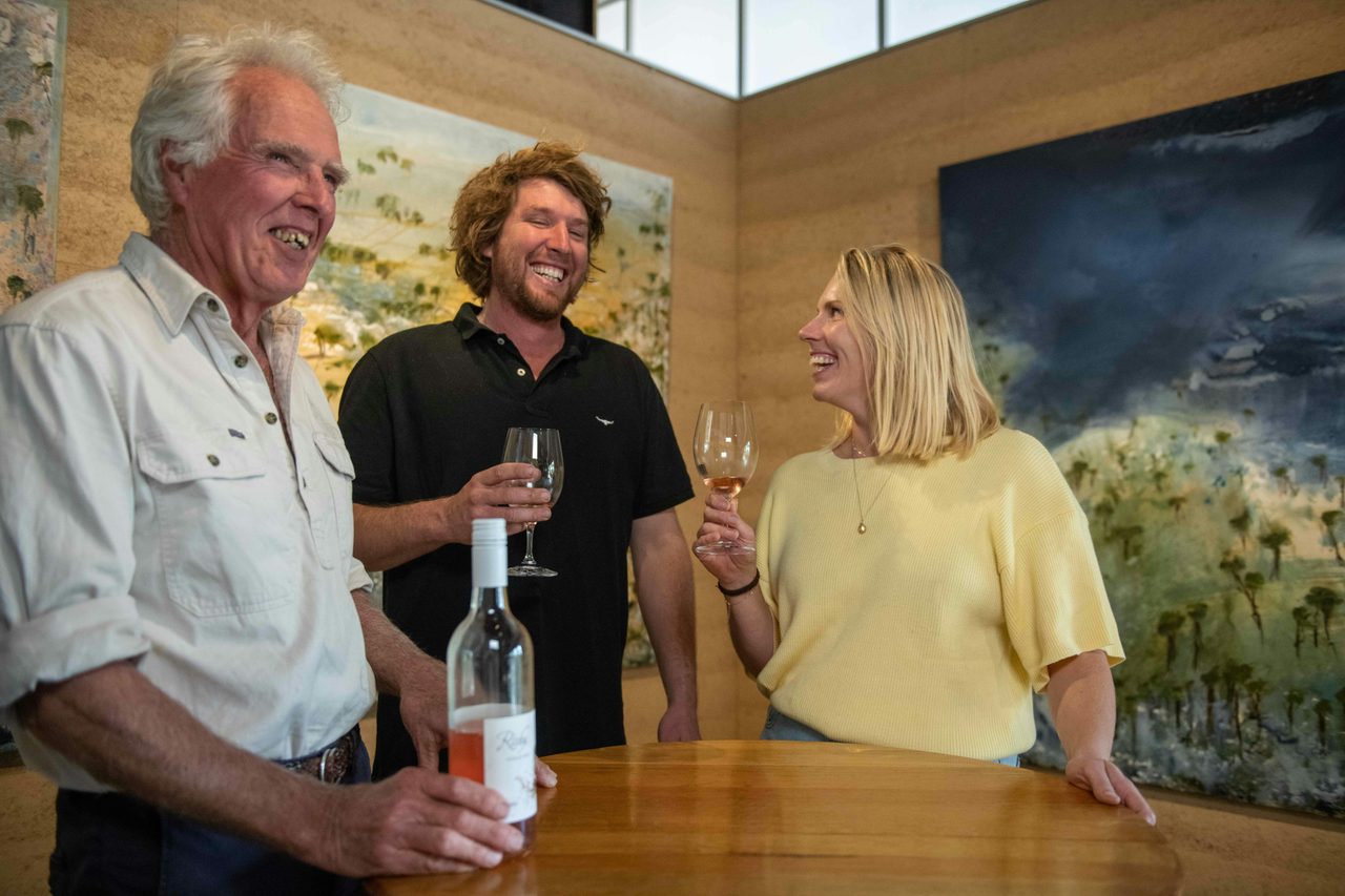 Intimate Wine tasting at Rosby cellardoor and gallery