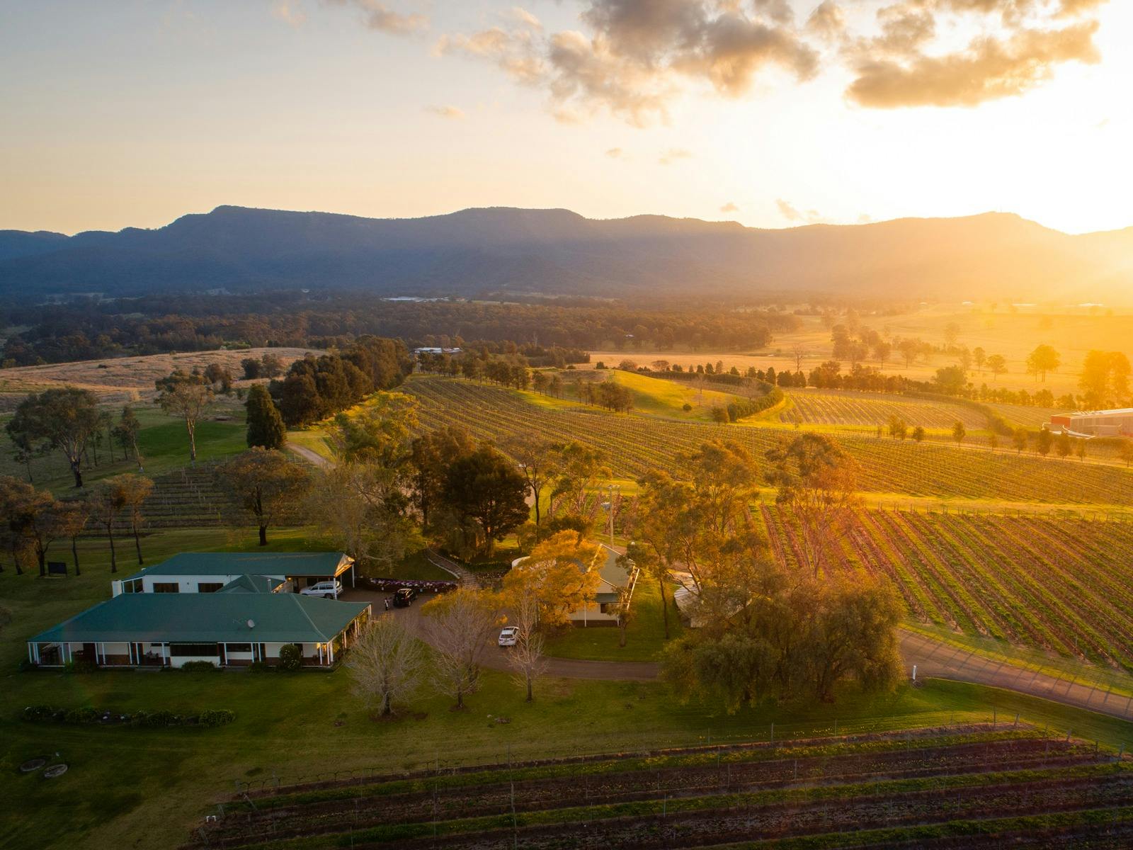 Birds eye view of Scarborough
