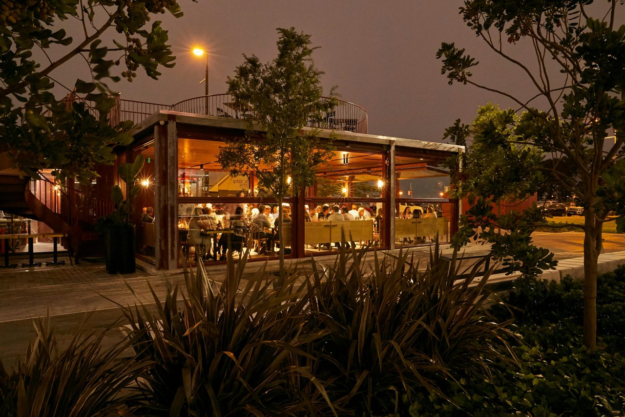 Signal Box at night