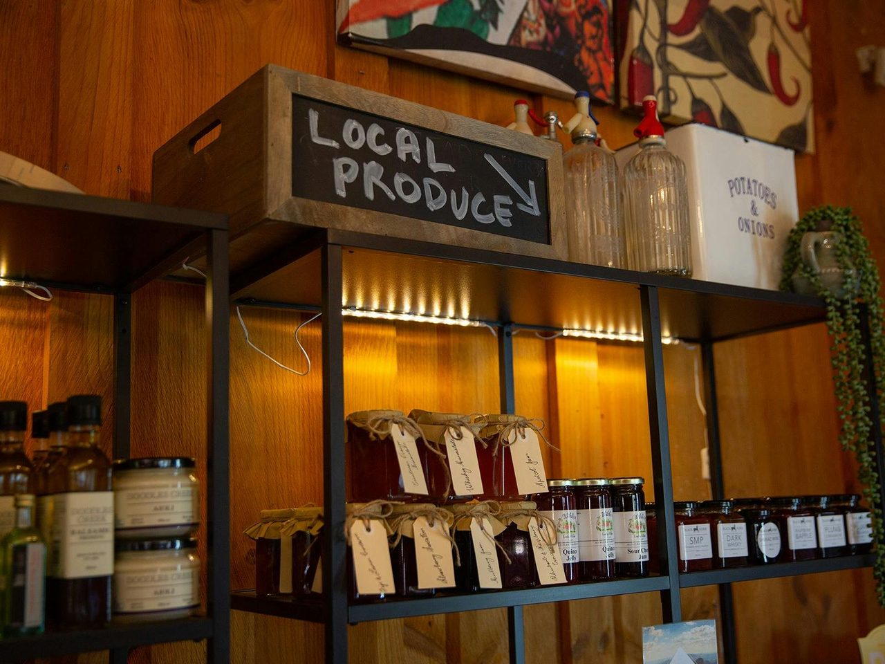 Local produce arriving weekly