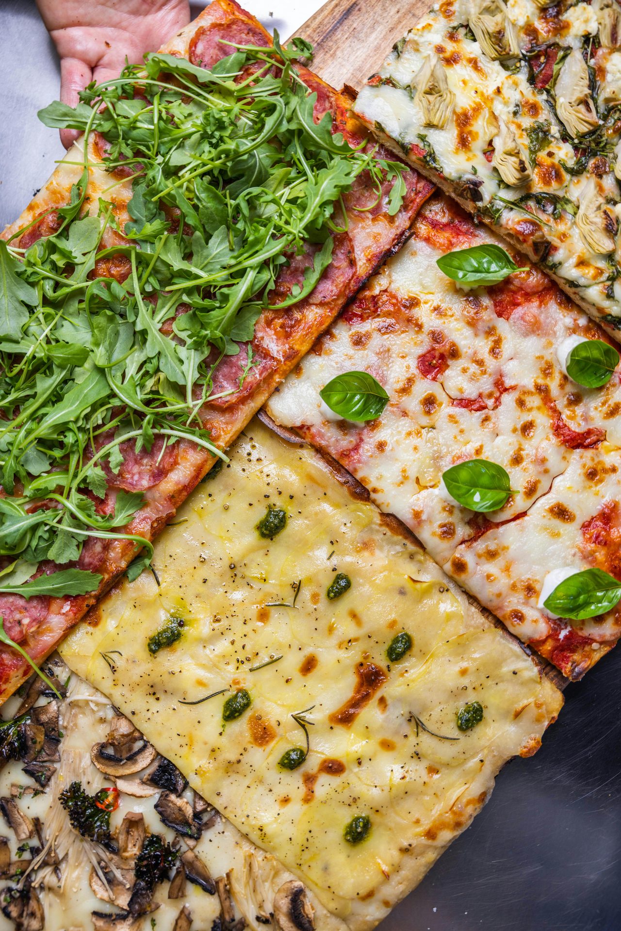 Pizza selecting