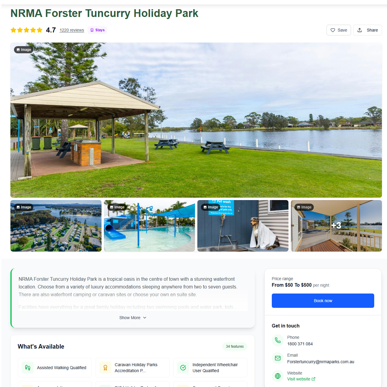 NRMA Forster Tuncurry Holiday Park
